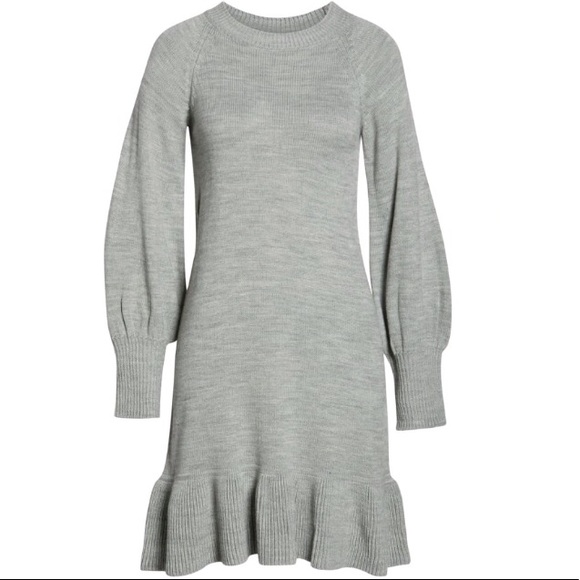 Eliza J Balloon Sleeve Sweater Dress - Picture 3 of 8